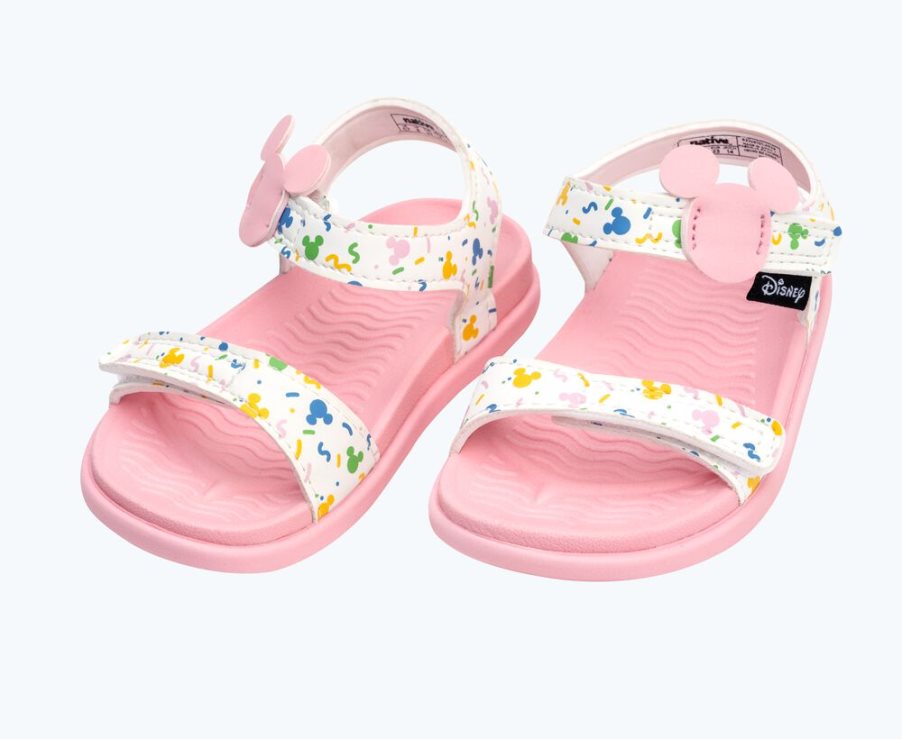 Native Charley Disney Print Sandalen Meisjes Gekleurd | 4YQUNC624