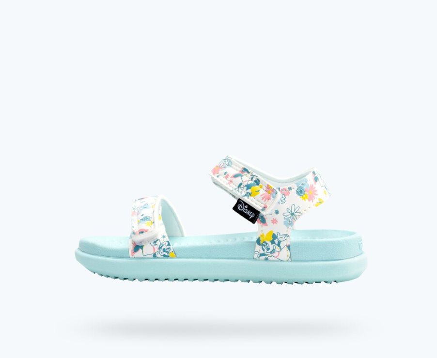 Native Charley Disney Print Sandalen Meisjes Gekleurd | O3LD0Z013