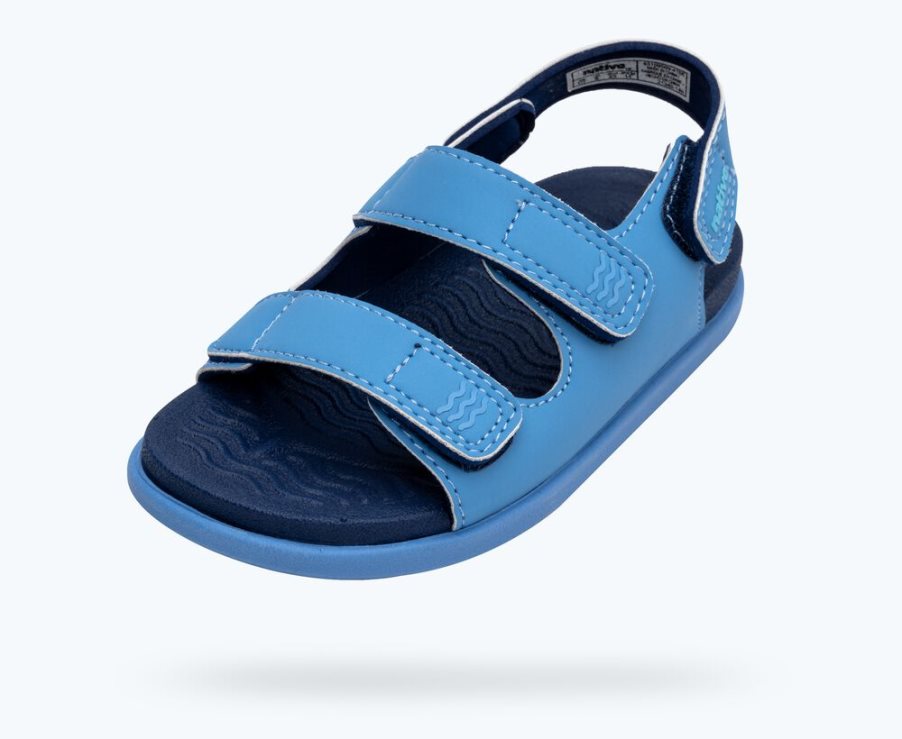 Native Frankie Sugarlite Sandalen Jongens Blauw | 4NOHWD203