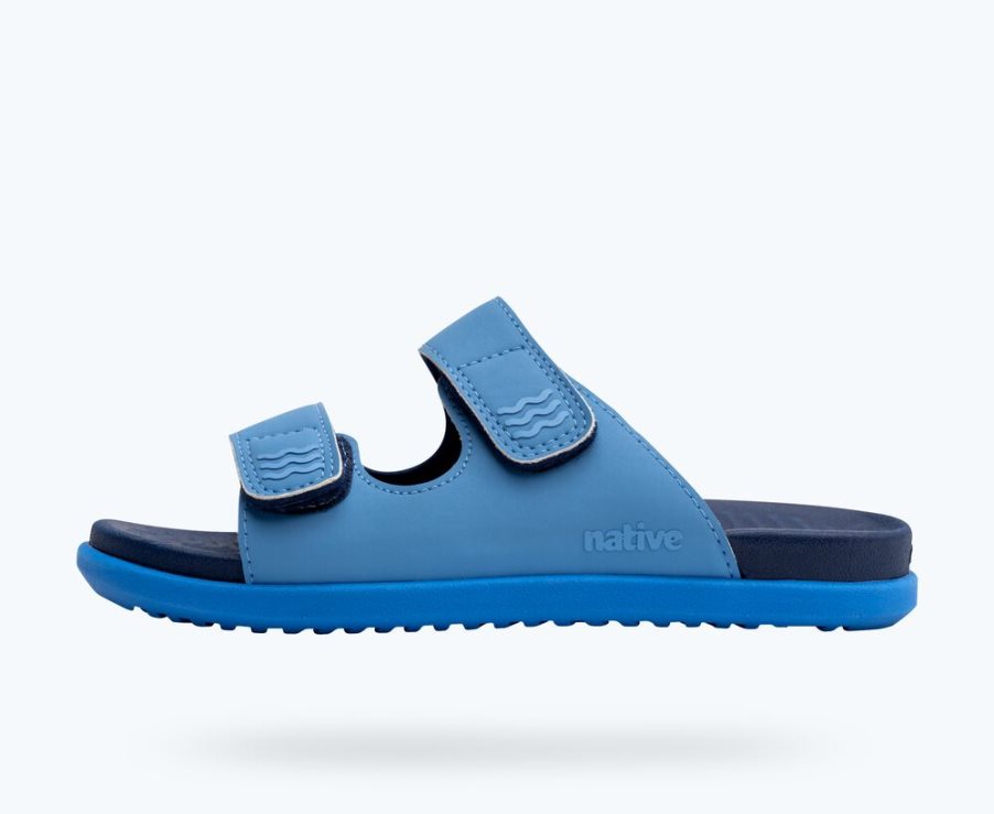 Native Frankie Sugarlite Sandalen Jongens Blauw | 4WAZTB041