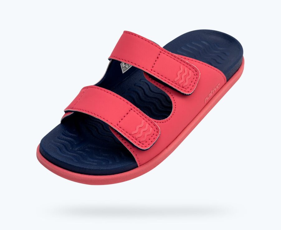 Native Frankie Sugarlite Sandalen Jongens Rood | QCH0OK506