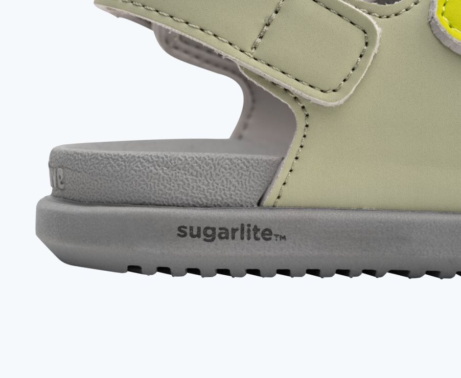 Native Frankie Sugarlite Sandalen Meisjes Mintgroen Geel Oranje | JAGXKR983