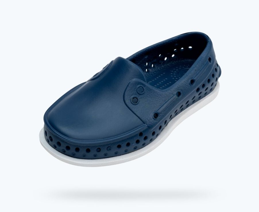 Native Howard Sugarlite Mocassins Jongens Blauw | 0WAEGR937