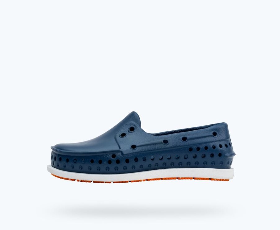 Native Howard Sugarlite Mocassins Jongens Blauw | 0WAEGR937