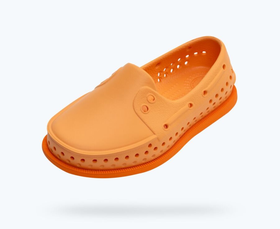 Native Howard Sugarlite Mocassins Jongens Oranje | UDGQCW362