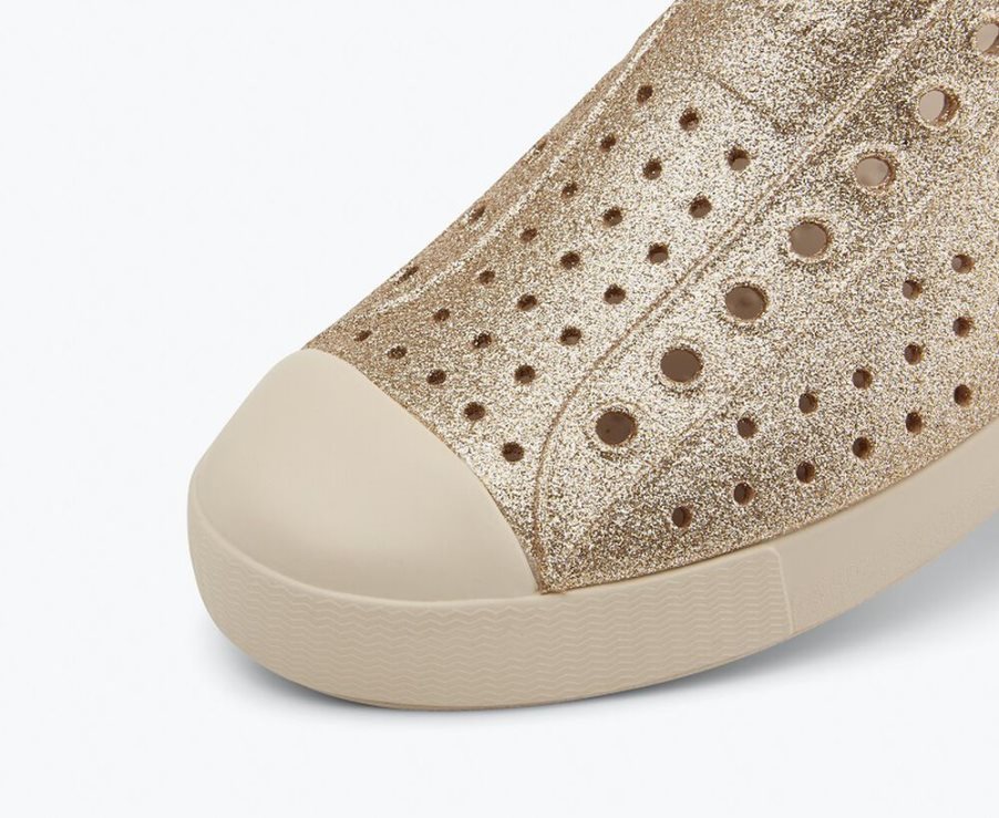 Native Jefferson Bling Schoenen Dames Goud | Q0VDZH672