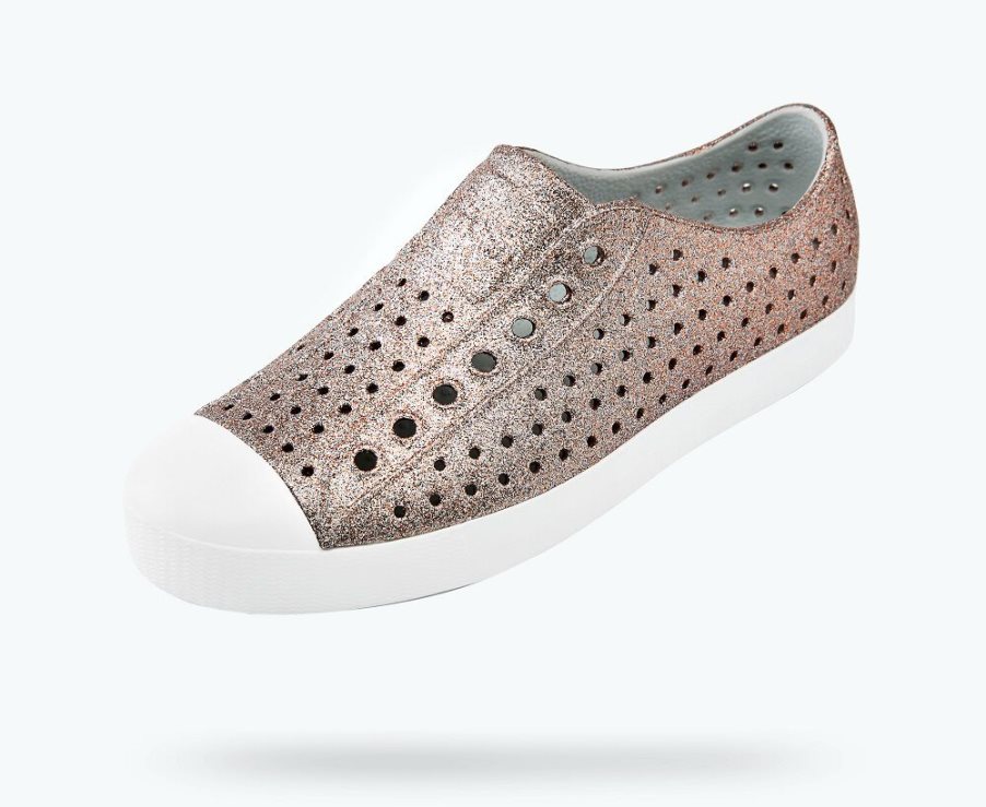 Native Jefferson Bling Schoenen Dames Goud | VYQLCW594