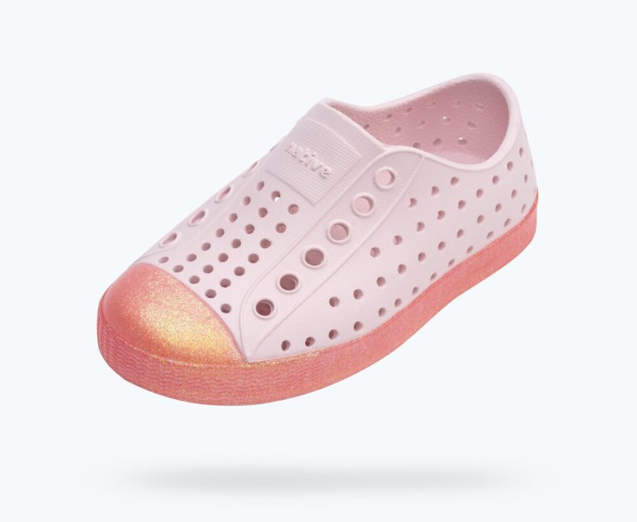 Native Jefferson Bling Schoenen Jongens Roze Oranje | 04UKWO286