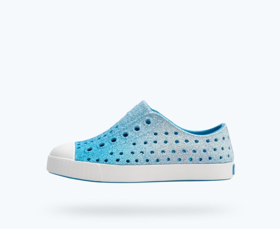 Native Jefferson Bling Schoenen Jongens Blauw | D0W3NX128