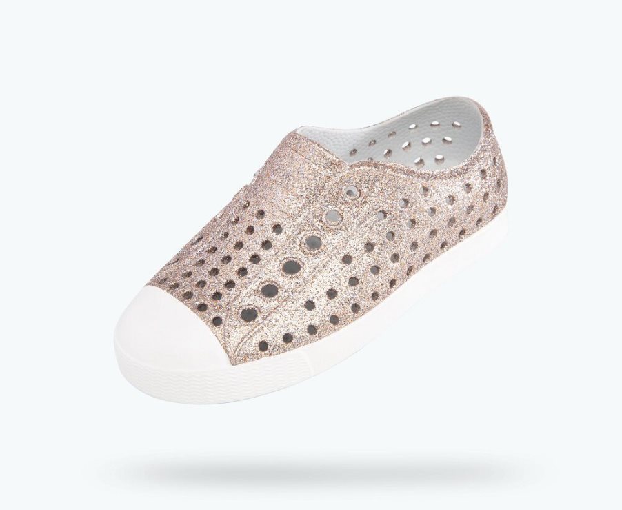 Native Jefferson Bling Schoenen Jongens Goud | EZ4HQD095