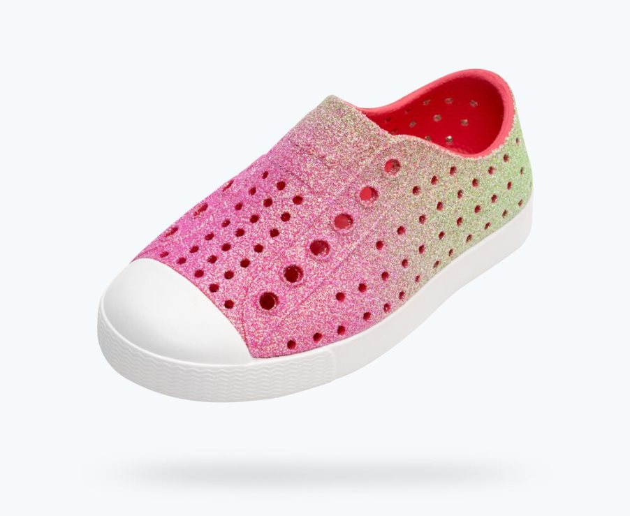 Native Jefferson Bling Schoenen Jongens Roze | LHDYFJ742