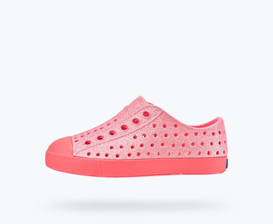 Native Jefferson Bling Schoenen Jongens Roze | NHKAOZ369