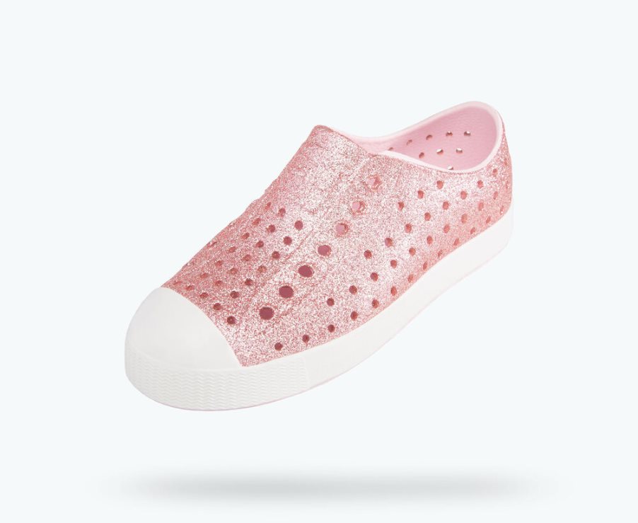 Native Jefferson Bling Schoenen Jongens Roze | OEVXFB056