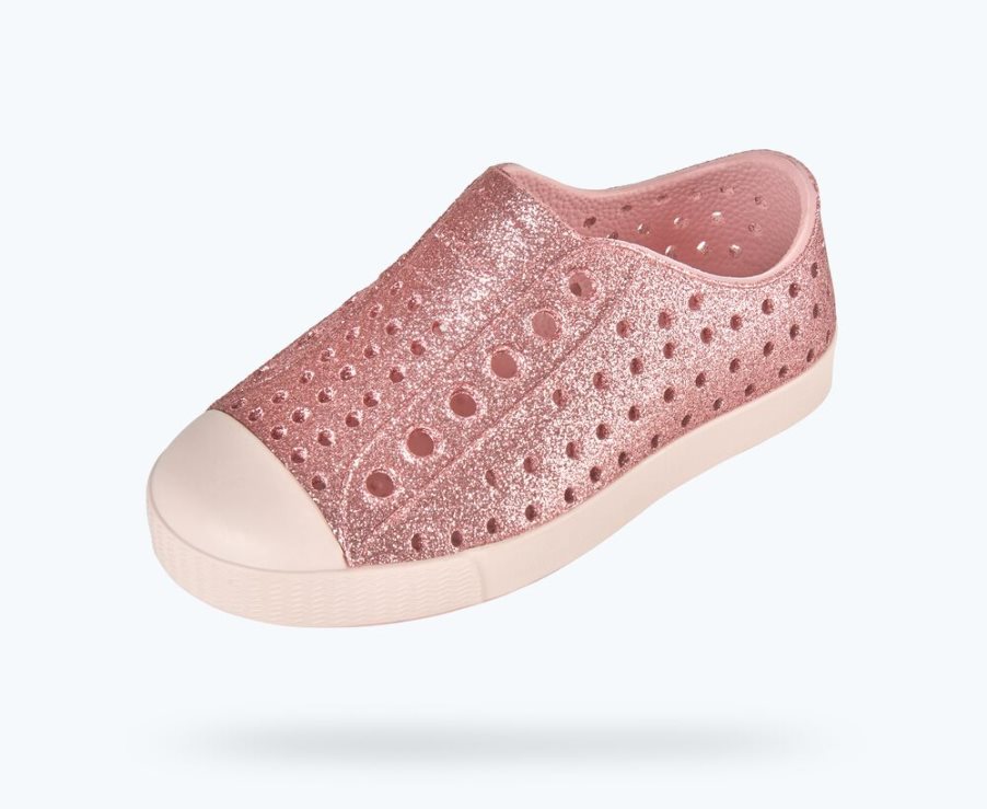 Native Jefferson Bling Schoenen Meisjes Roze | GUQHKL537