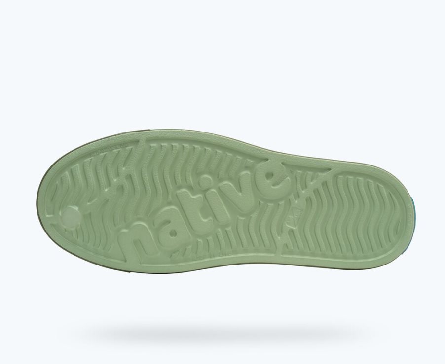 Native Jefferson Block Schoenen Heren Mintgroen | RUAZ3D485