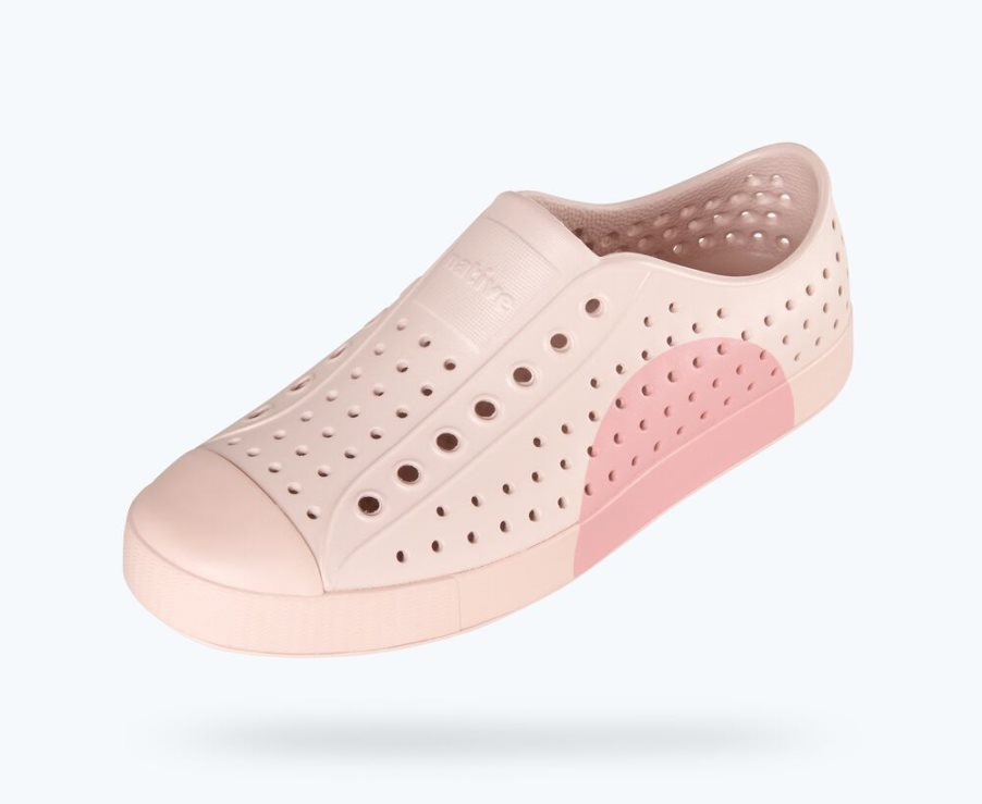 Native Jefferson Block Schoenen Heren Roze | 1WDOJB630