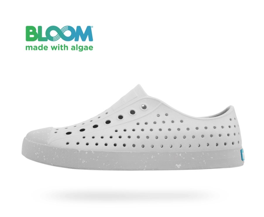 Native Jefferson Bloom Schoenen Heren Wit | YKJBGQ412