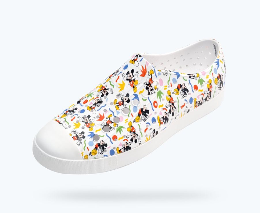 Native Jefferson Disney Print Schoenen Dames Gekleurd | OBHUXW941