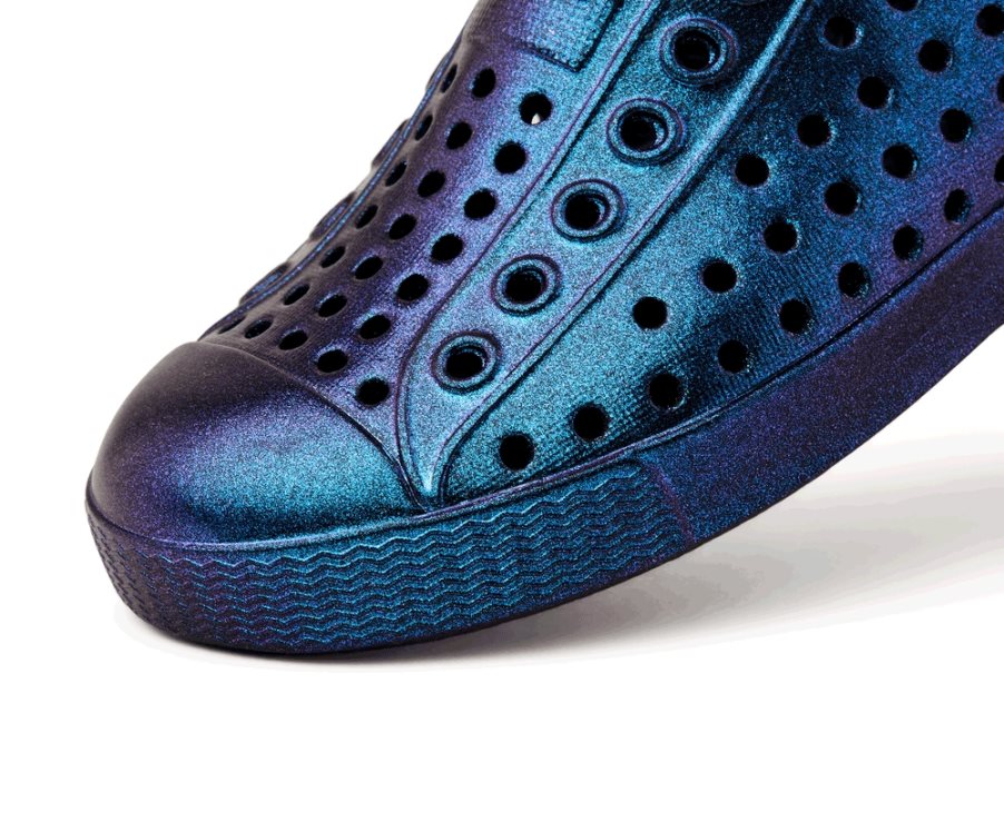 Native Jefferson Iridescent Schoenen Jongens Donkerblauw | LYDRFG574