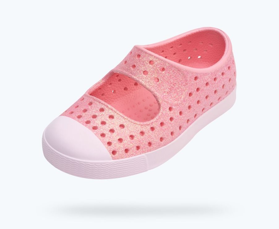 Native Jefferson Juniper Bling Schoenen Meisjes Roze | DB3LNH014