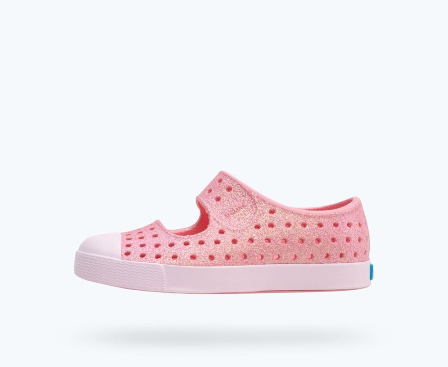 Native Jefferson Juniper Bling Schoenen Meisjes Roze | DB3LNH014