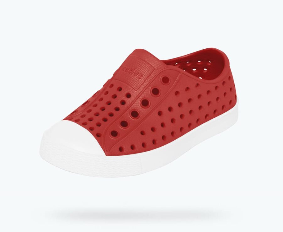 Native Jefferson Schoenen Jongens Rood | N0DCAJ072