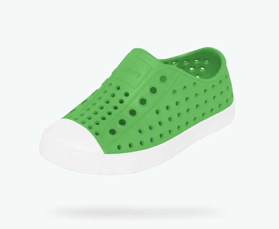 Native Jefferson Schoenen Meisjes Groen | VKG4AH508