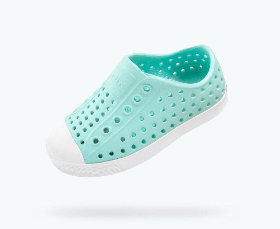 Native Jefferson Schoenen Meisjes Turquoise | RQUJLZ380