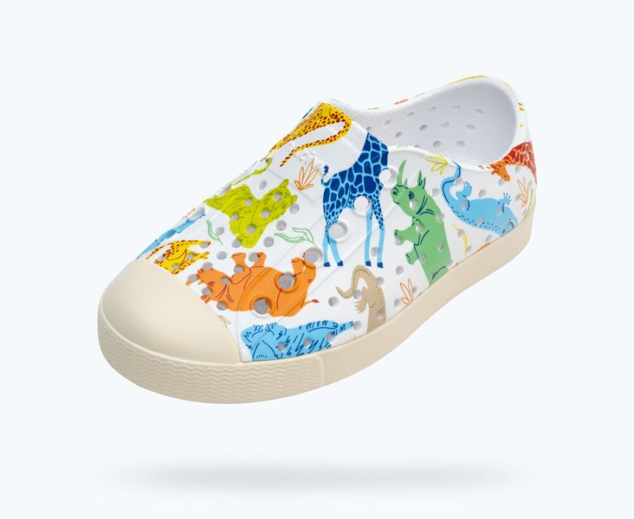 Native Jefferson Sugarlite Print Schoenen Jongens Gekleurd | 1QYEBO214