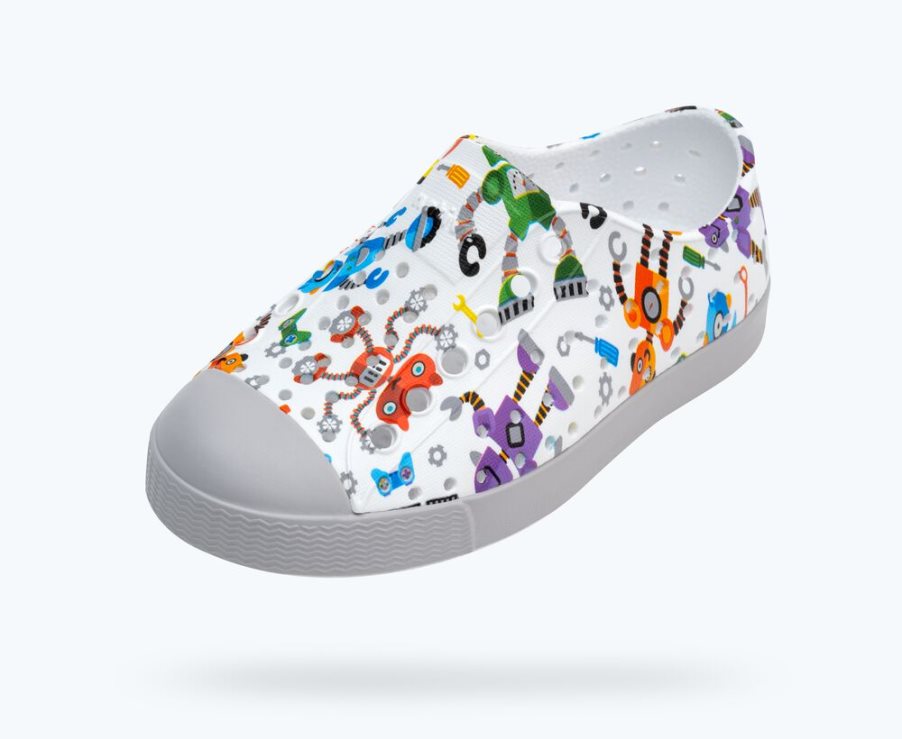 Native Jefferson Sugarlite Print Schoenen Meisjes Gekleurd | 1RCVTX206