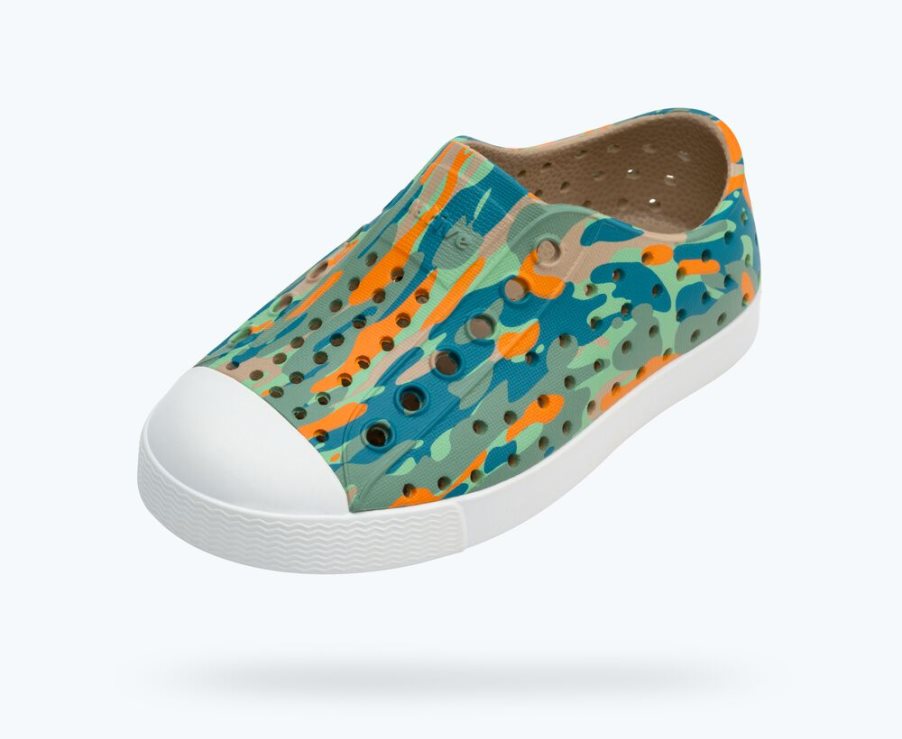 Native Jefferson Sugarlite Print Schoenen Jongens Gekleurd | 4GWOQE931