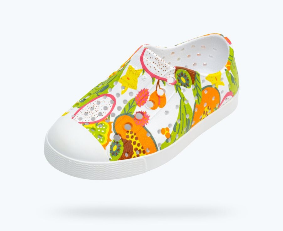 Native Jefferson Sugarlite Print Schoenen Meisjes Gekleurd | CQTEWY246