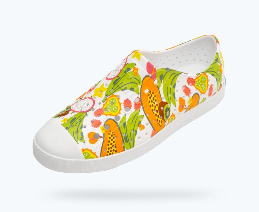 Native Jefferson Sugarlite Print Schoenen Dames Gekleurd | OGBZVF364