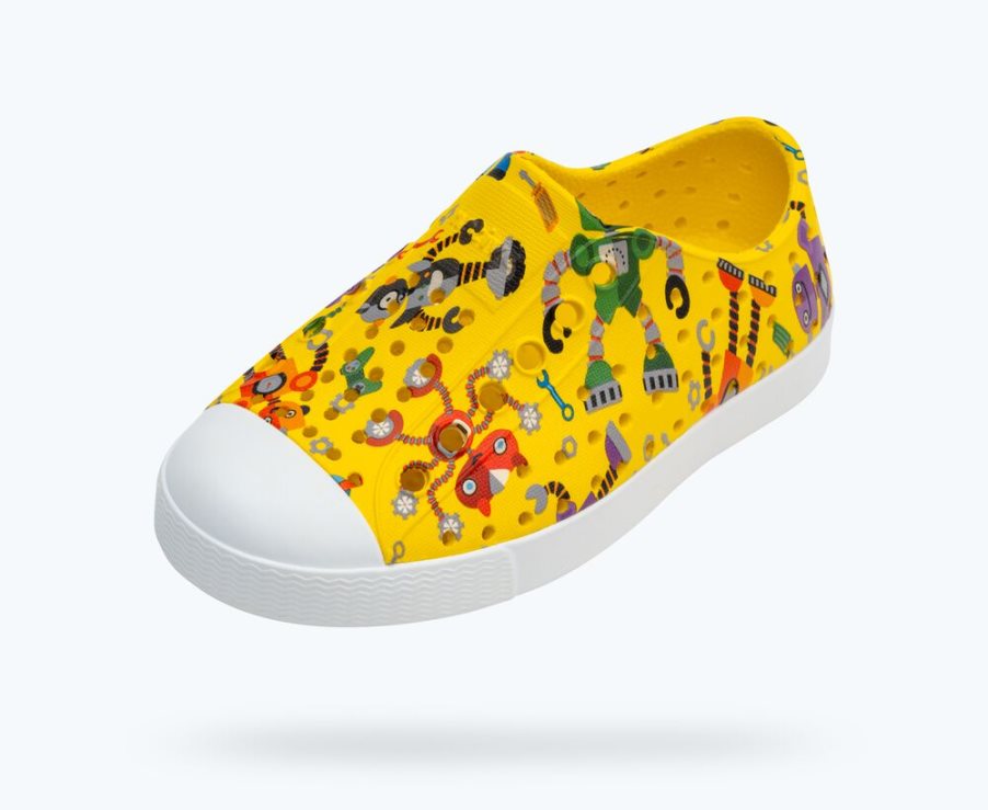 Native Jefferson Sugarlite Print Schoenen Jongens Gekleurd | RCQDVH761