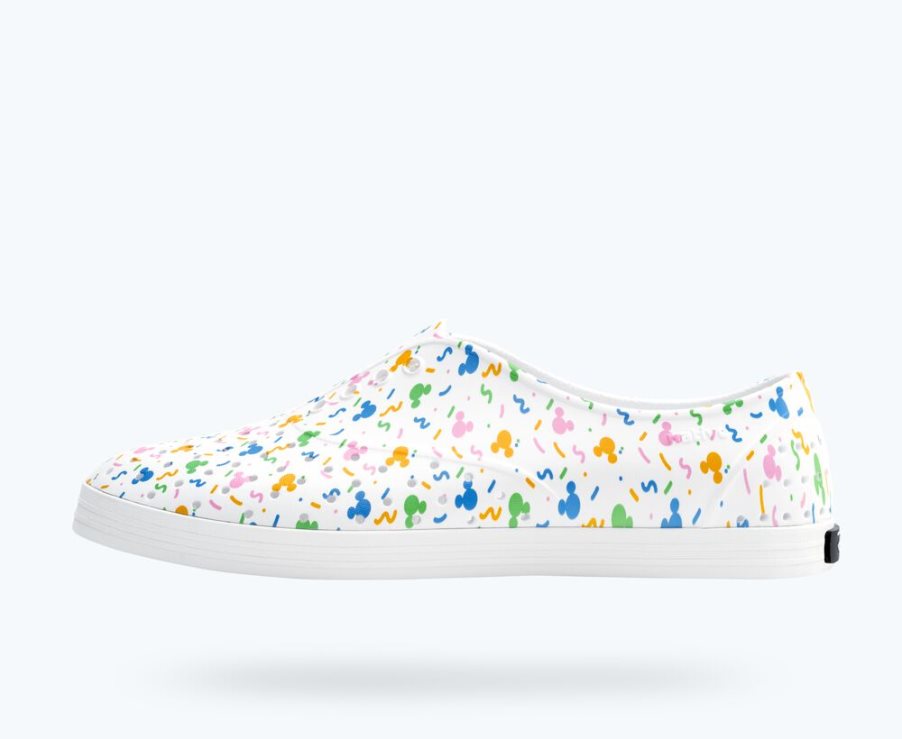 Native Jericho Disney Print Mocassins Dames Gekleurd | UGHJ3T143