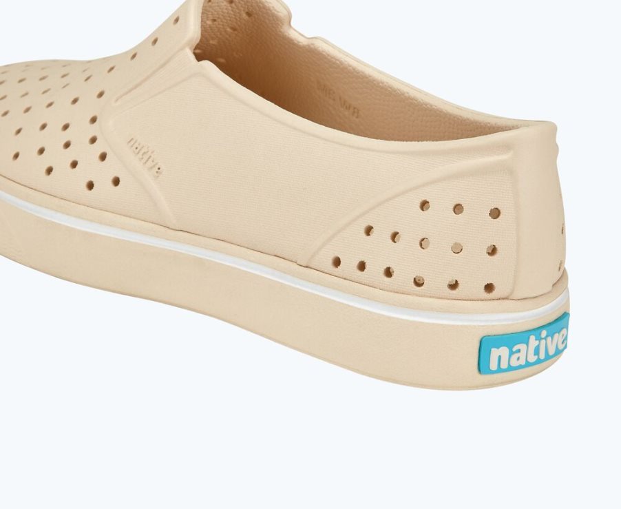 Native Miles Bloom Mocassins Dames Beige | 4NABV3487