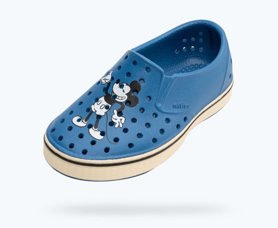 Native Miles Disney Print Mocassins Jongens Blauw | VZUKRE950