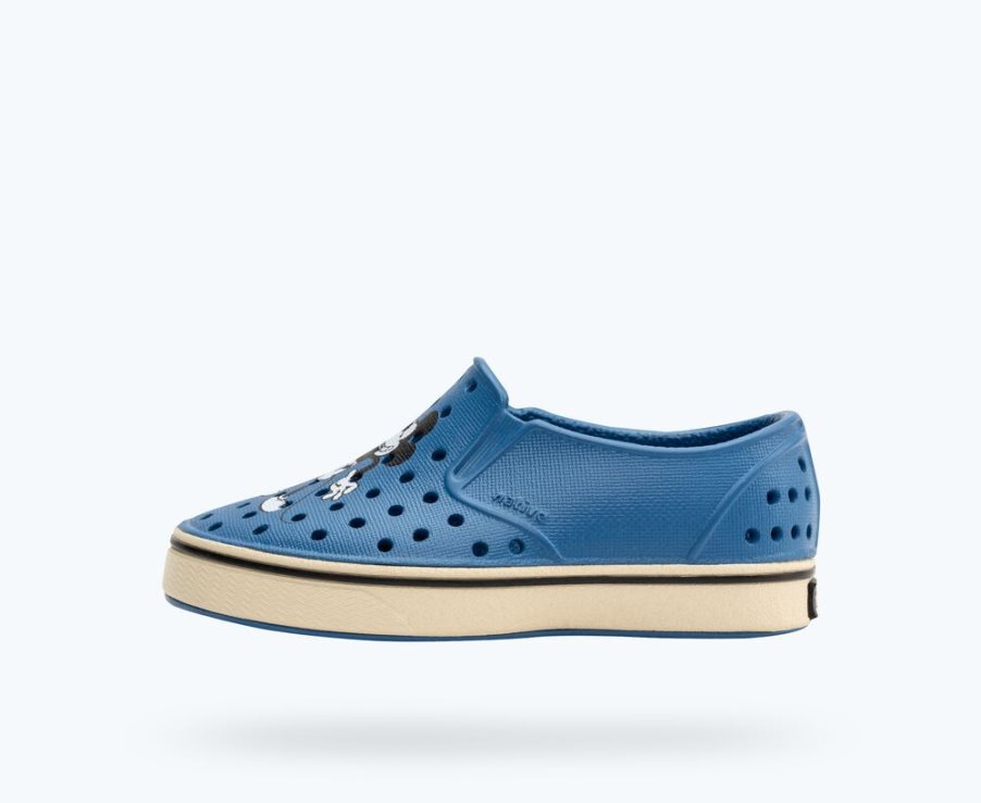 Native Miles Disney Print Mocassins Jongens Blauw | VZUKRE950