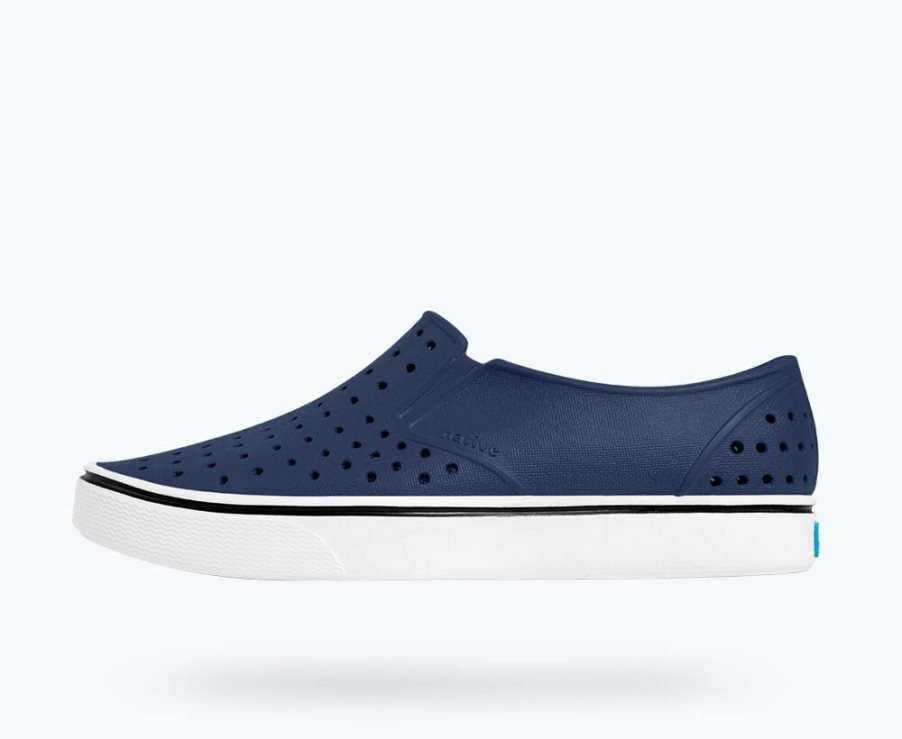 Native Miles Mocassins Dames Blauw | QZ1NRK129