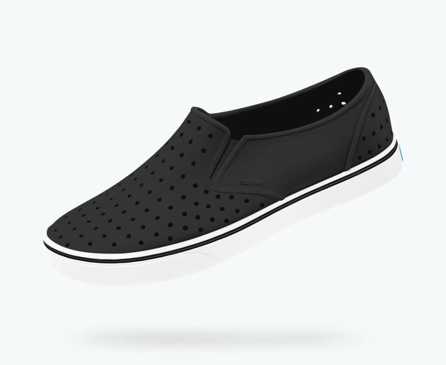 Native Miles Mocassins Dames Zwart | GO4NRC038