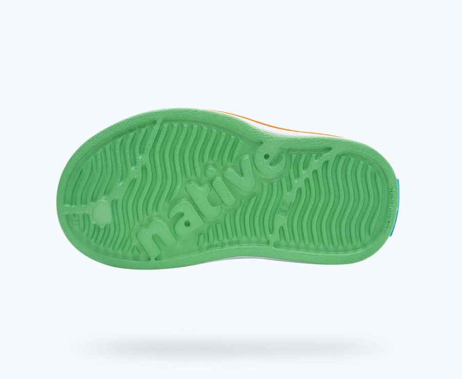 Native Miles Mocassins Meisjes Groen | LAQ10F316