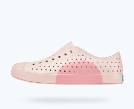 Native Jefferson Block Schoenen Dames Roze | BE3TAV968