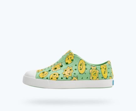 Native Jefferson Sugarlite Print Schoenen Meisjes Groen Geel | KE4LFB581