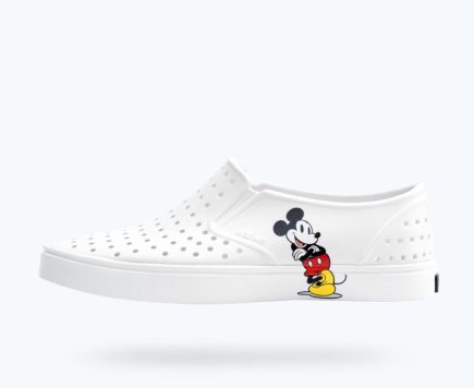 Native Miles Disney Print Mocassins Heren Wit | KBUAWE540